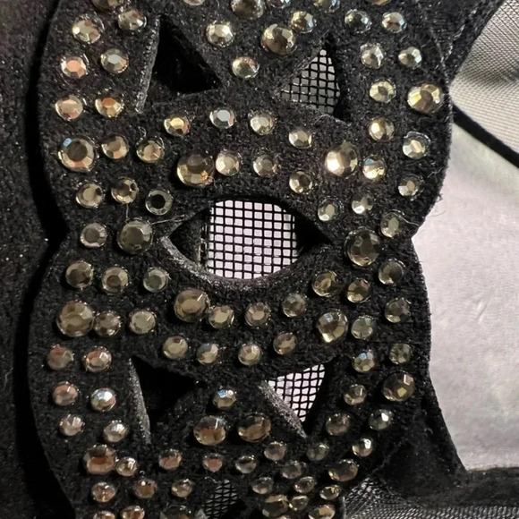 Karen Scott Black Heels Size 10 with Accents - Picture 9 of 16